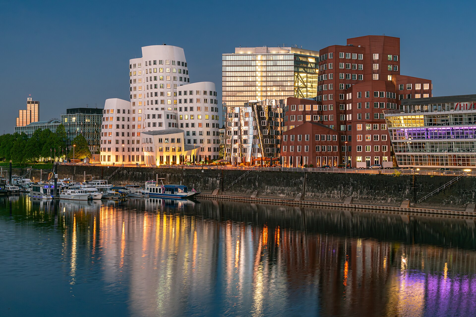 Stadtansicht von Düsseldorf