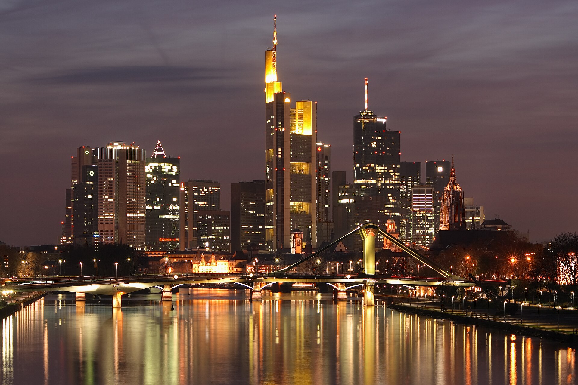 Stadtansicht von Frankfurt am Main