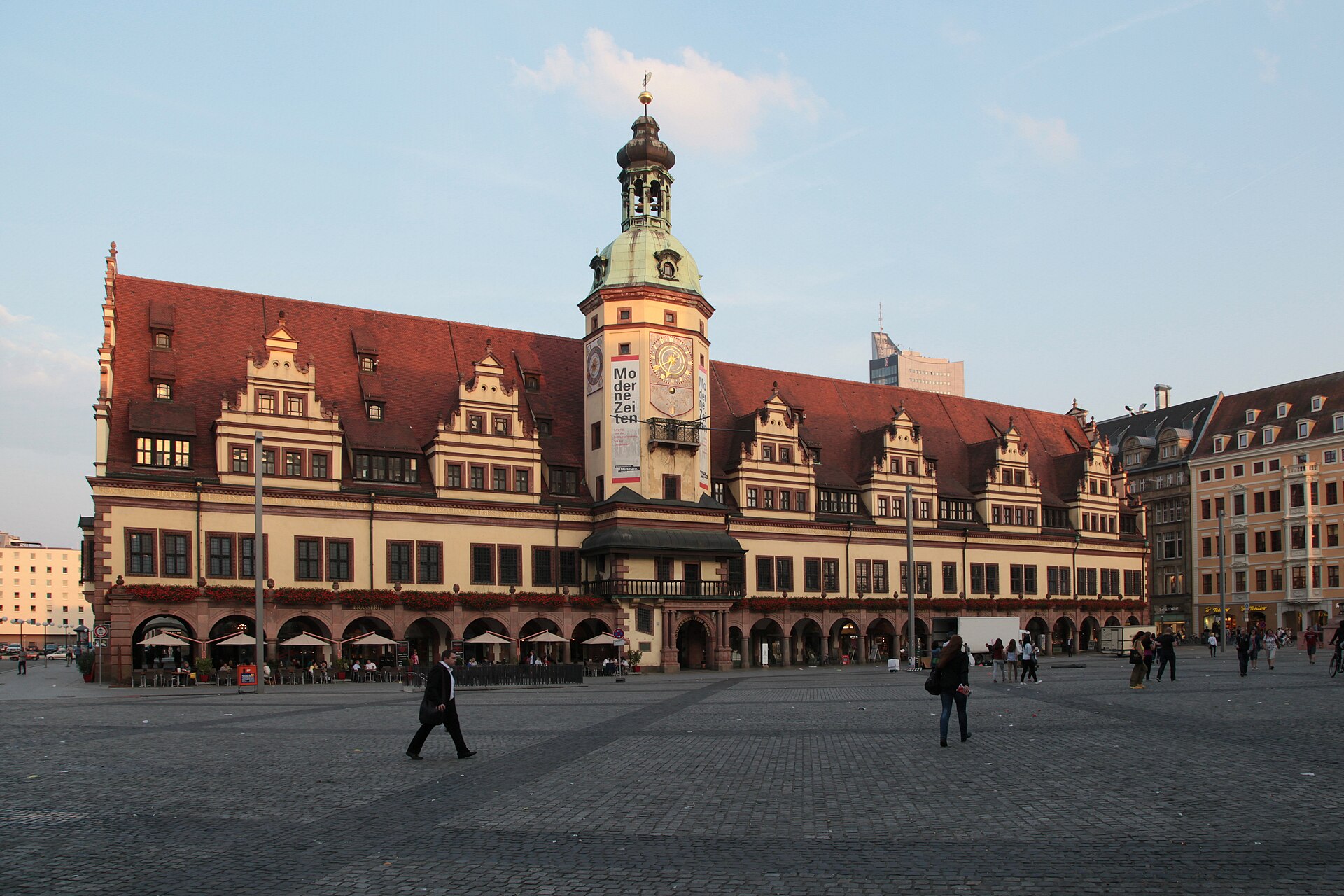 Stadtansicht von Leipzig