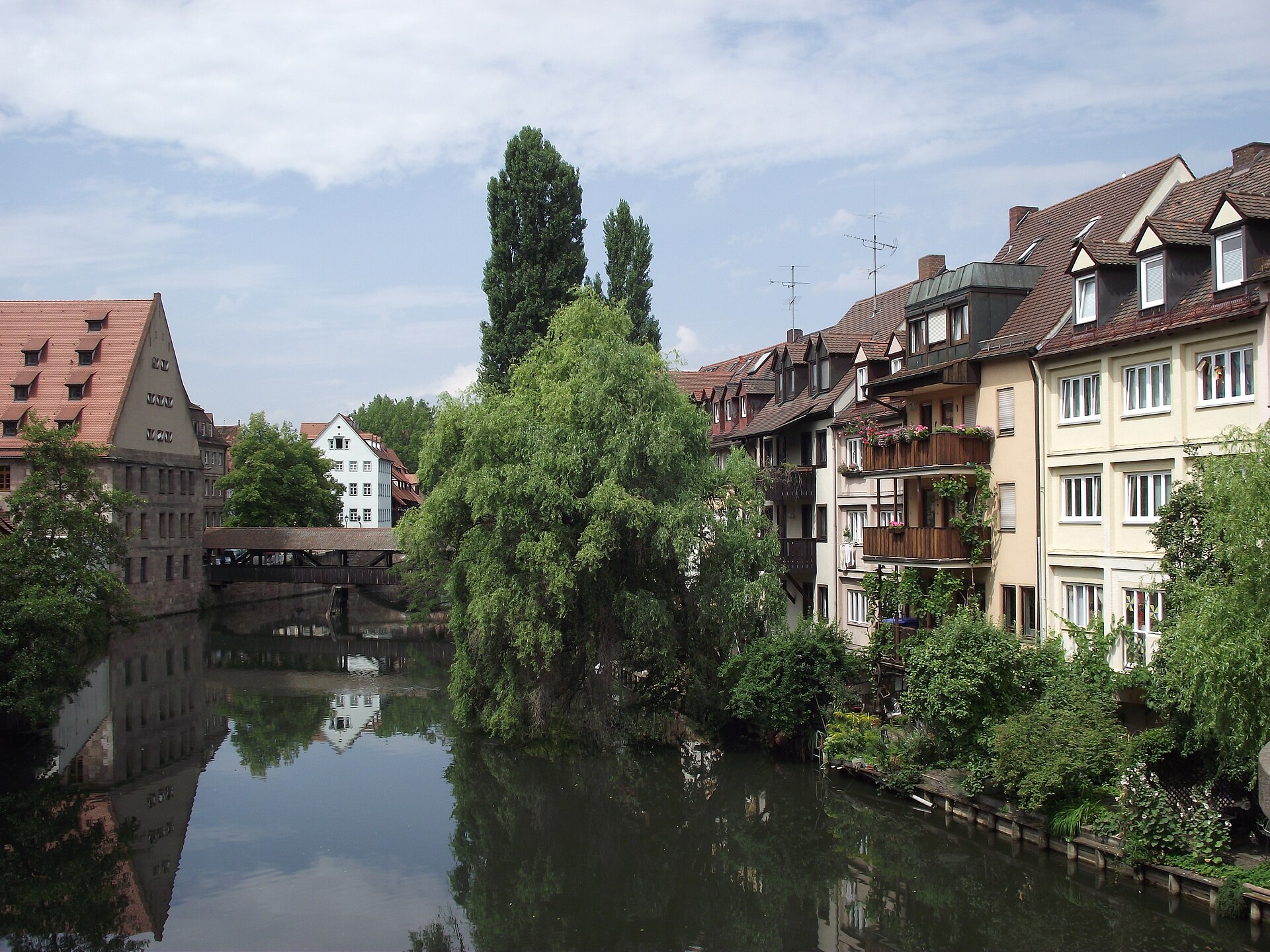 Stadtansicht von Nürnberg